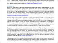 [thumbnail of QUIC Briefing Paper:Using Access Grid Technology for the Provision of Software Training]